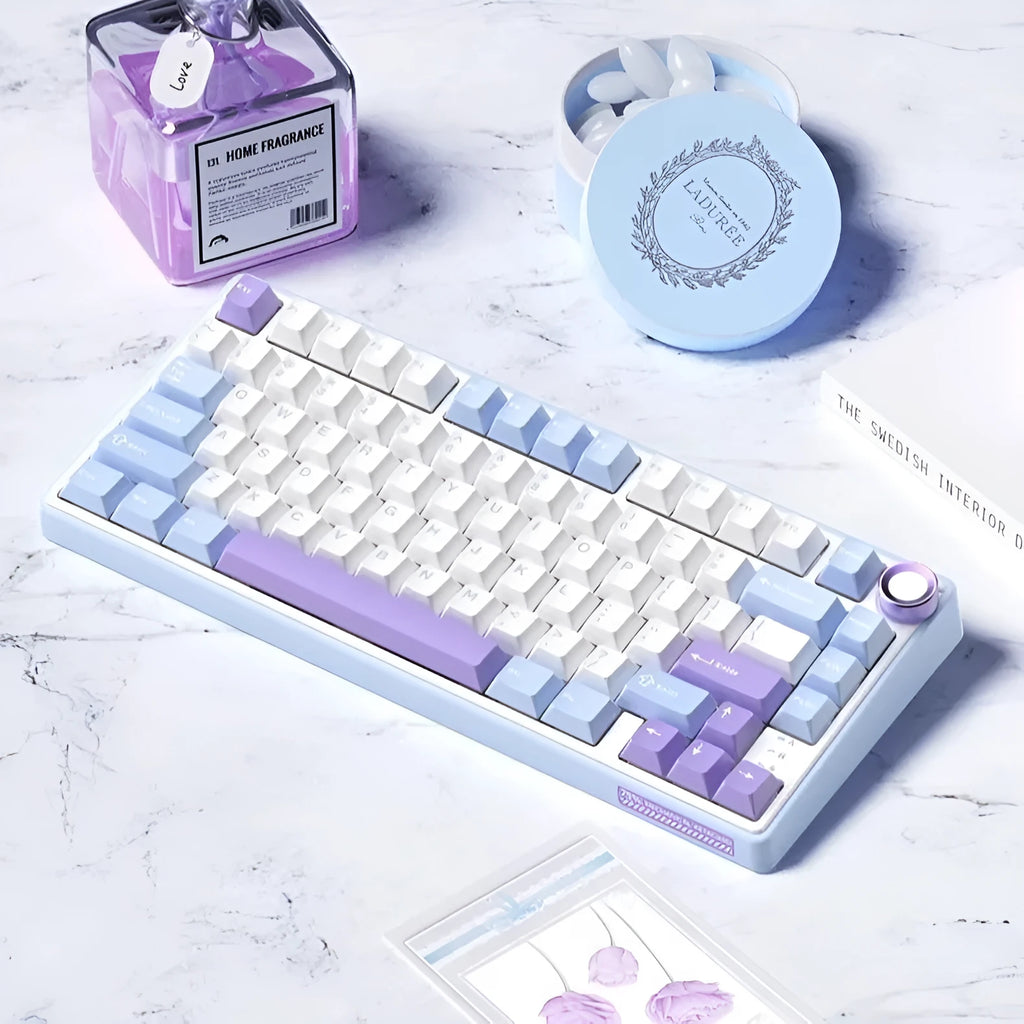 Wireless mechanical Bluetooth keyboard in various colour options with mechanical switches