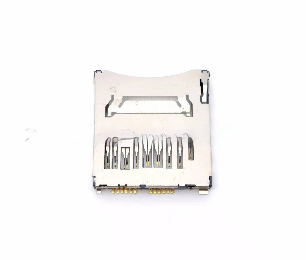 Alloy camera memory card slot replacement part with high foot and low foot options