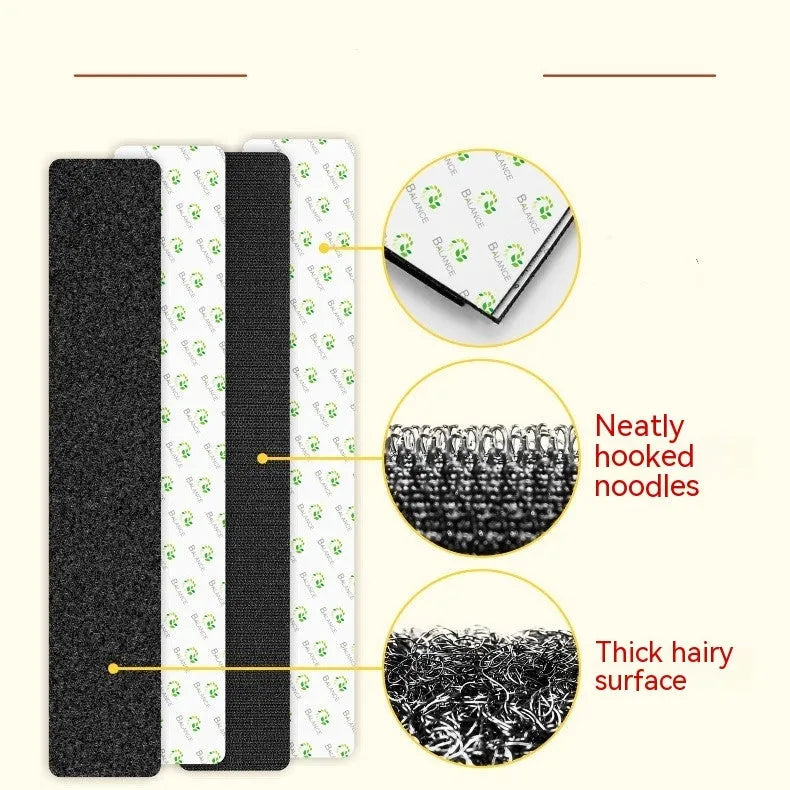 Self-adhesive license plate fixing tape right angle 100x500mm for car or motorcycle