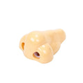 Flesh colour plastic pencil sharpener with big nostril design and geometry shape for student stationery