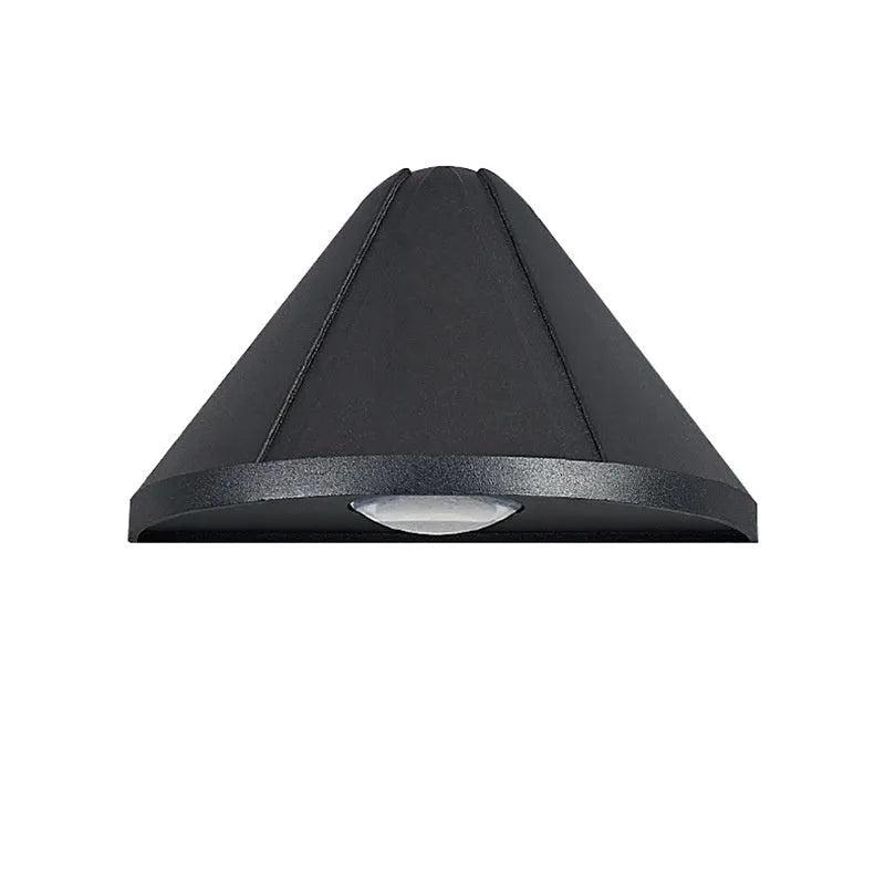 Black and white Bird's Nest style courtyard LED lamp with IP65 waterproof rating and aluminium alloy construction