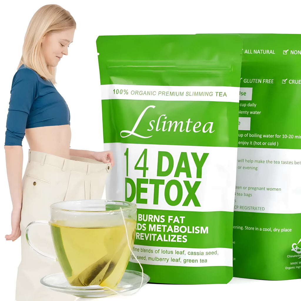 14 Day Herbal Detoxification Diet Tea pack with 14 individual 3g tea sachets