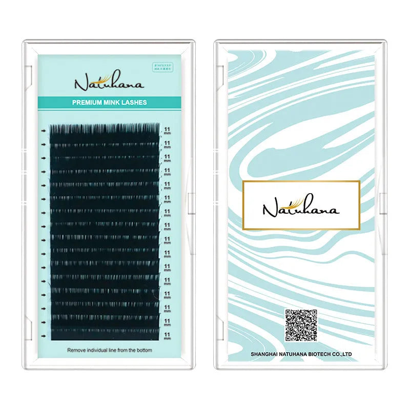 Women's soft velvet artificial fibre false eyelashes in 7-15mm lengths, multi-size options for natural look