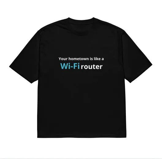 Men's black t-shirt with 3D digital printed cartoon pattern, loose fit short sleeve design