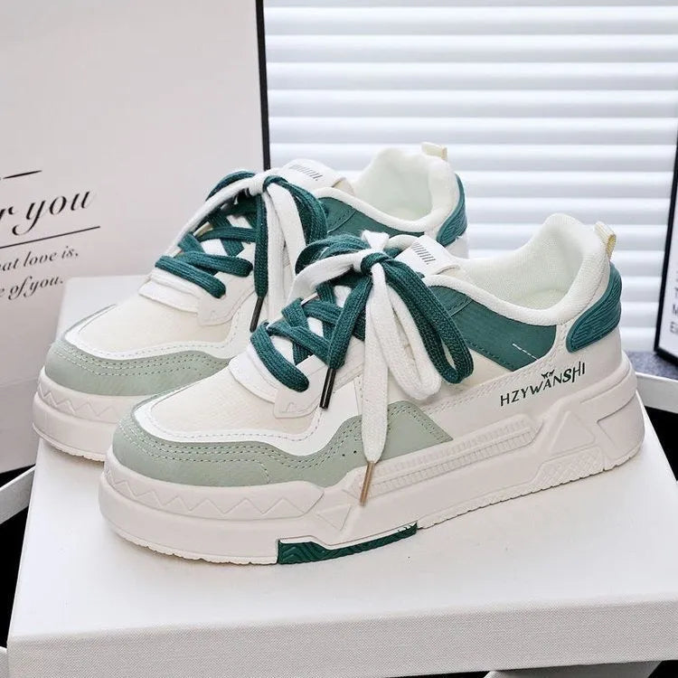 Children's height increasing shoes with thick rubber soles, cross shoulder straps and synthetic leather uppers in beige colour