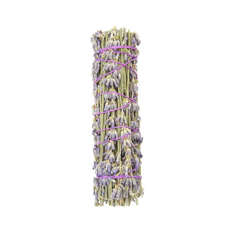 Four-inch dried lavender aromatherapy stick for natural room fragrance