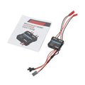 40A miniature brushed electric speed controller with adjustable climbing mode for RC vehicles