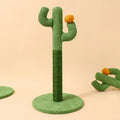 Cactus cat scratch board scratching pole climber toy with coconut tree design option