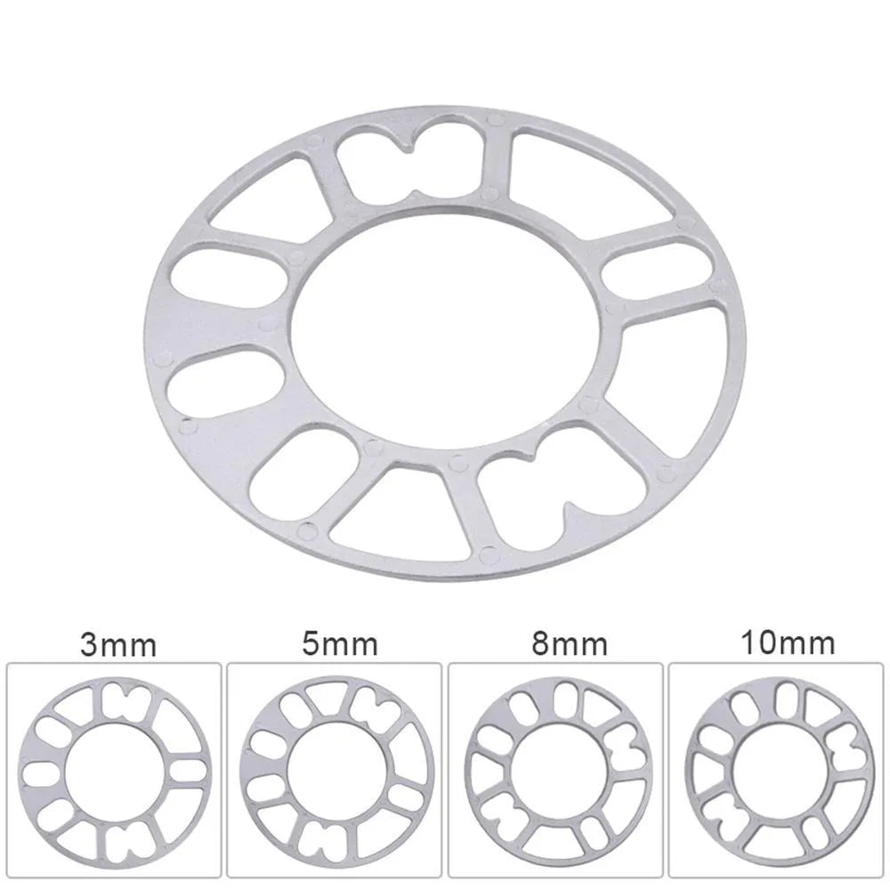 Automotive ET widening gasket for wheel hub modification in multiple thickness options