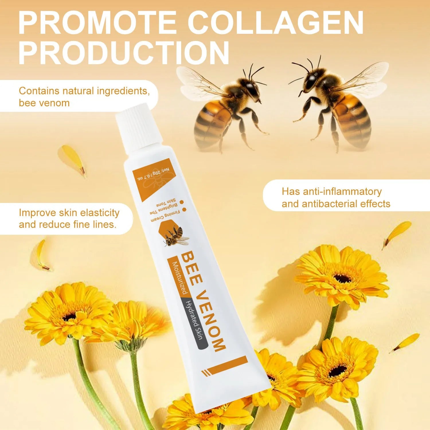 BEE Facial Neck Cream 20g jar, skincare for face and neck