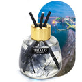 Glass car perfume ornament without fire aromatherapy in bottle shape with loose incense