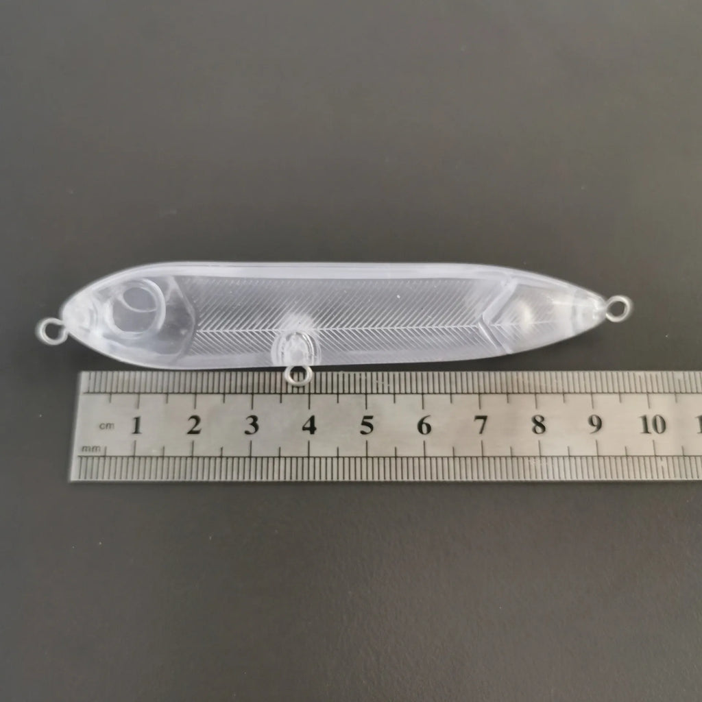 DIY blank path sub bait embryo body 9.5cm ABS transparent R-8224 with 7mm fish eye