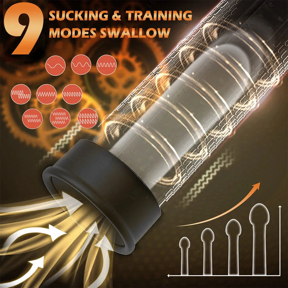 Diqiao electric training pump for men with ABS and TPE construction