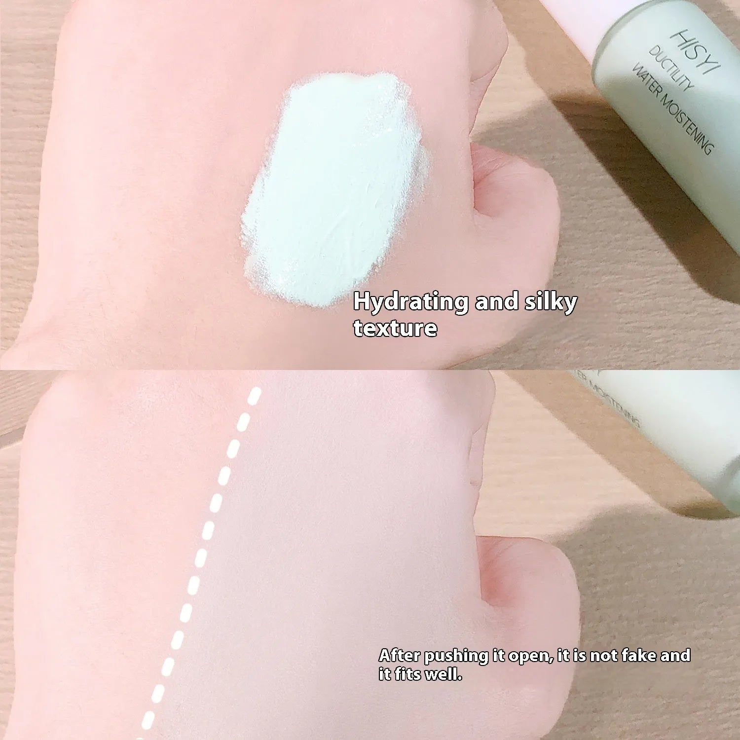 HISYI silky clear makeup primer tube with three specification options brightening skin colour for universal skin types