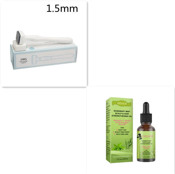 59ml bottle of Rosemary Mint Hair Growth Fluid scalp massage oil