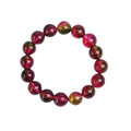 Women's watermelon crystal bracelet showing pastoral design in casual style