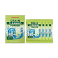 Container of 120 gram drain cleaning powder for sinks and toilets.