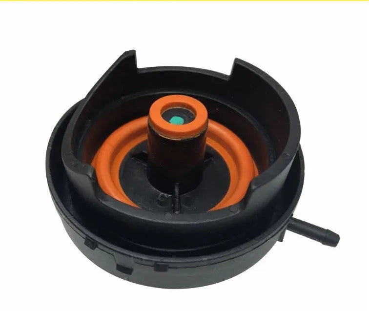 Black BMW N52 engine exhaust valve replacement part 11127552281 on white background