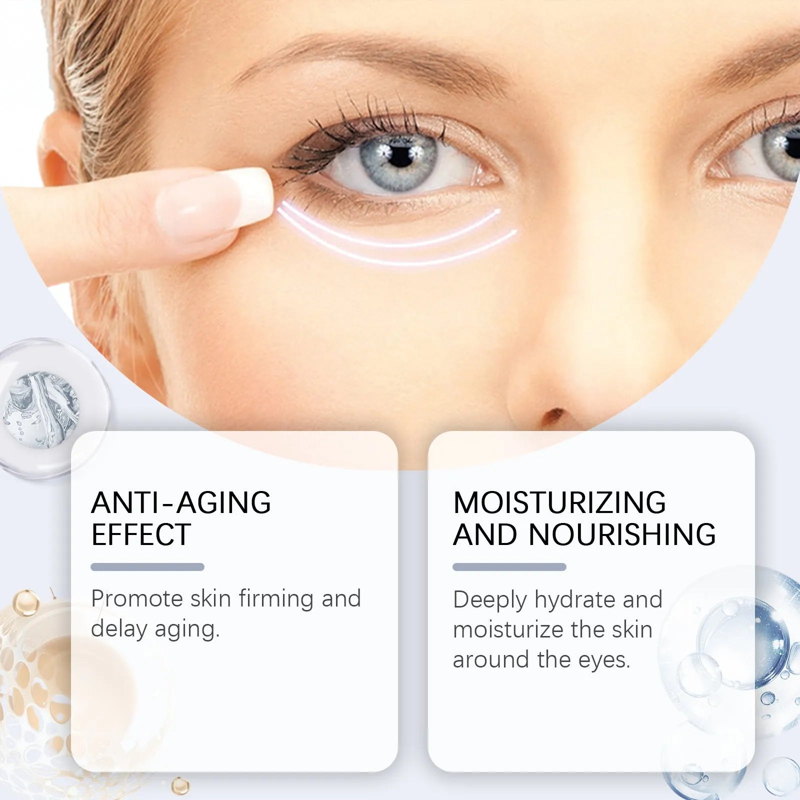 Retinol Eye Cream Moisturising Soft 20g tube for under-eye care