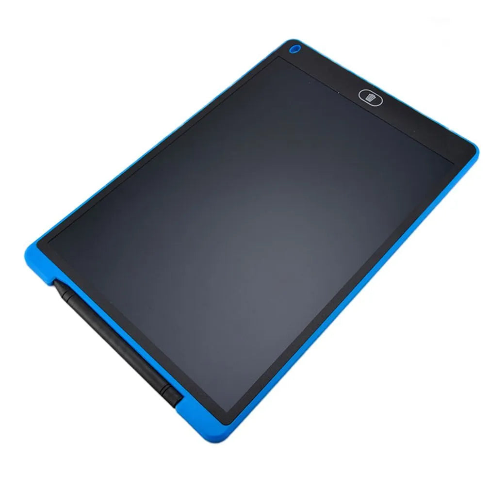 LCD electronic handwriting board for children in various colours with attached stylus pen