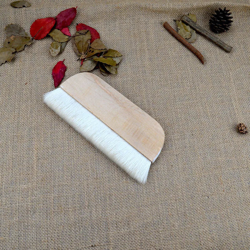 Wool art mounting brush in picture colour with size options from 8-inch to 14-inch