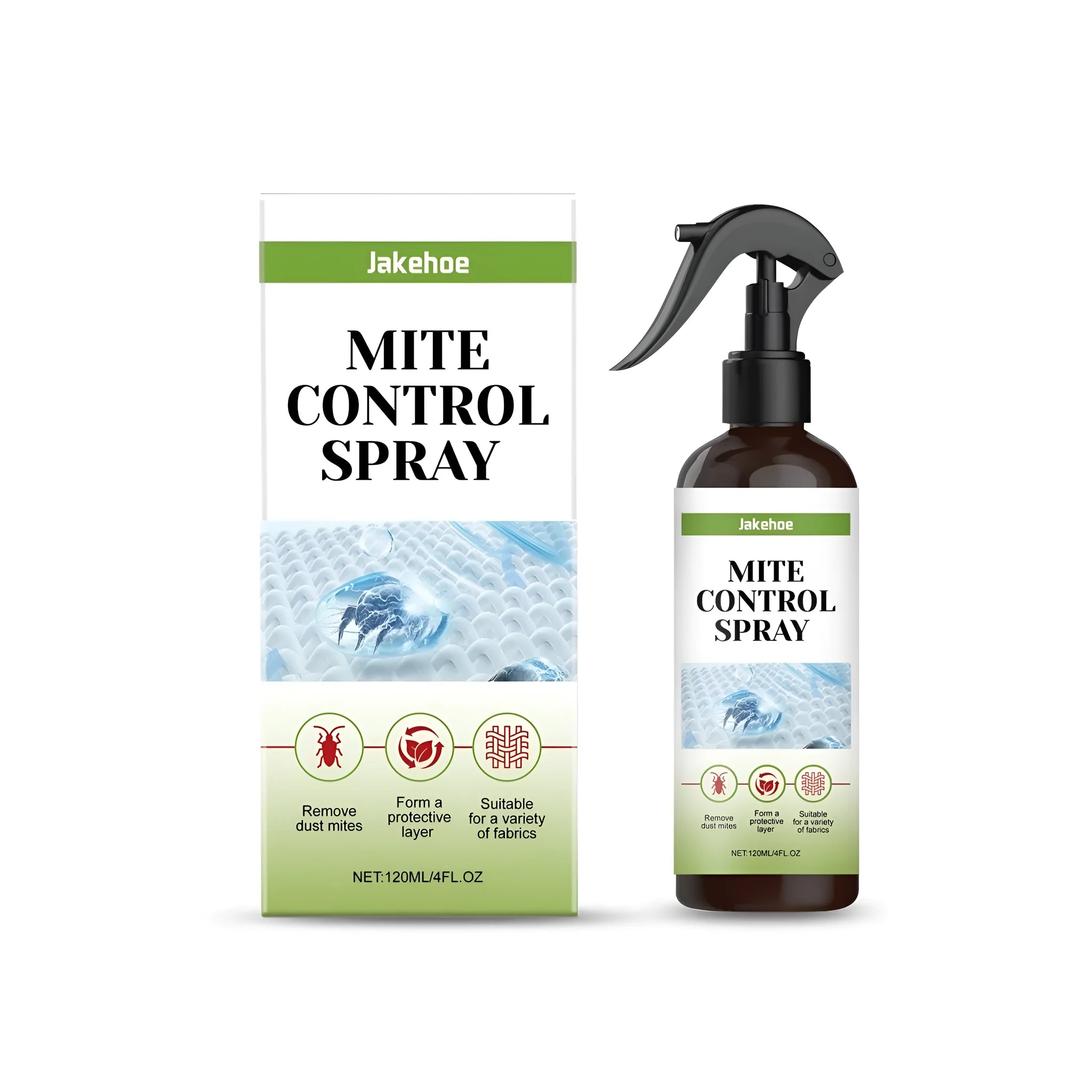 120ml mite control spray bottle for mattress and fabric treatment