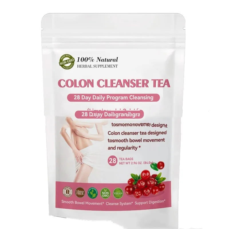 28 Day Slim Flat Tummy Tea sachet for women herbal detox weight management tea bags