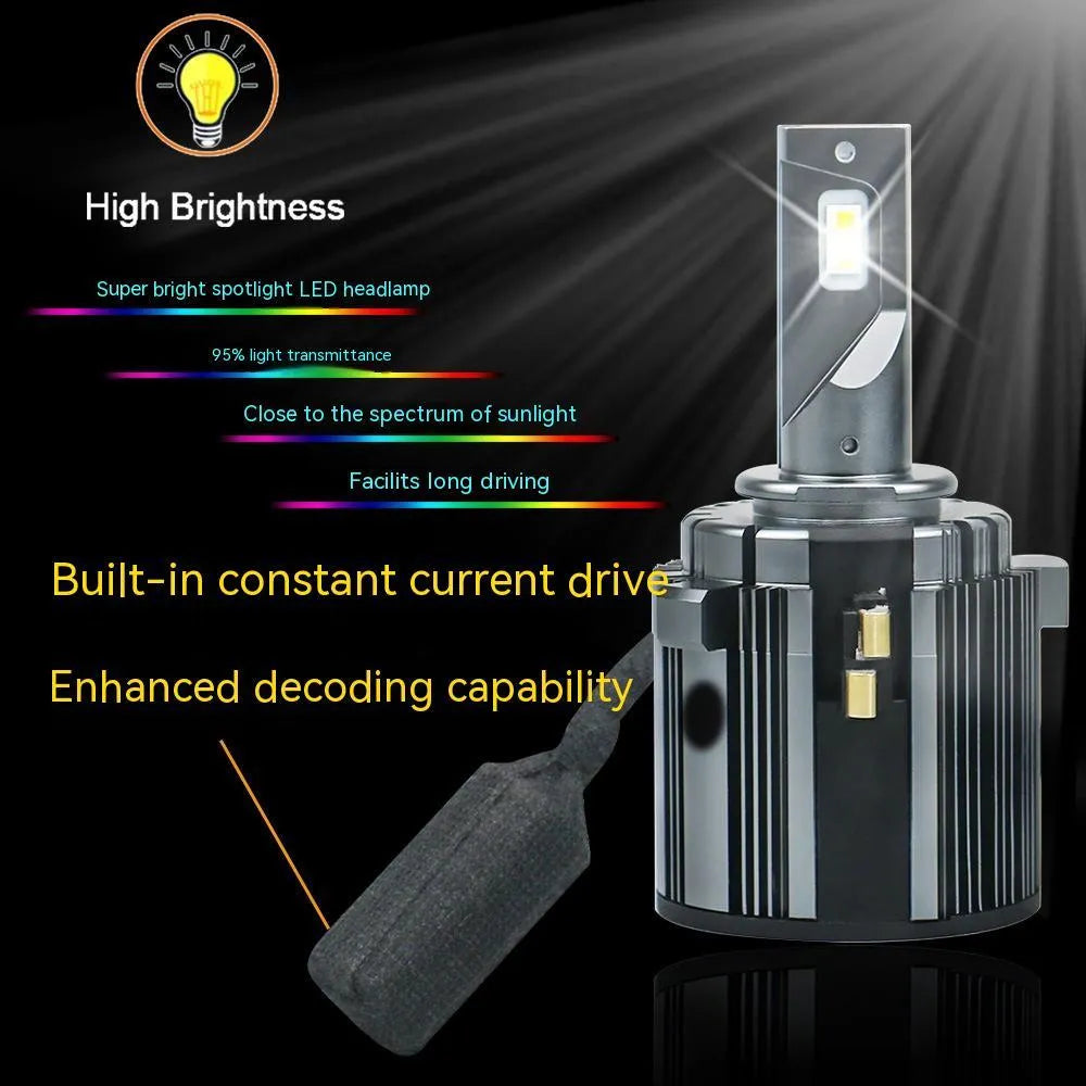 Volkswagen Golf 7 LED low beam headlight bulb in aluminium housing