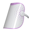 White and purple photon beauty mask IPL device for household facial skincare with colour light function