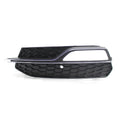Replacement fog lamp grille for Audi A3 Sport S3 13-16 ABS electroplated black front bumper