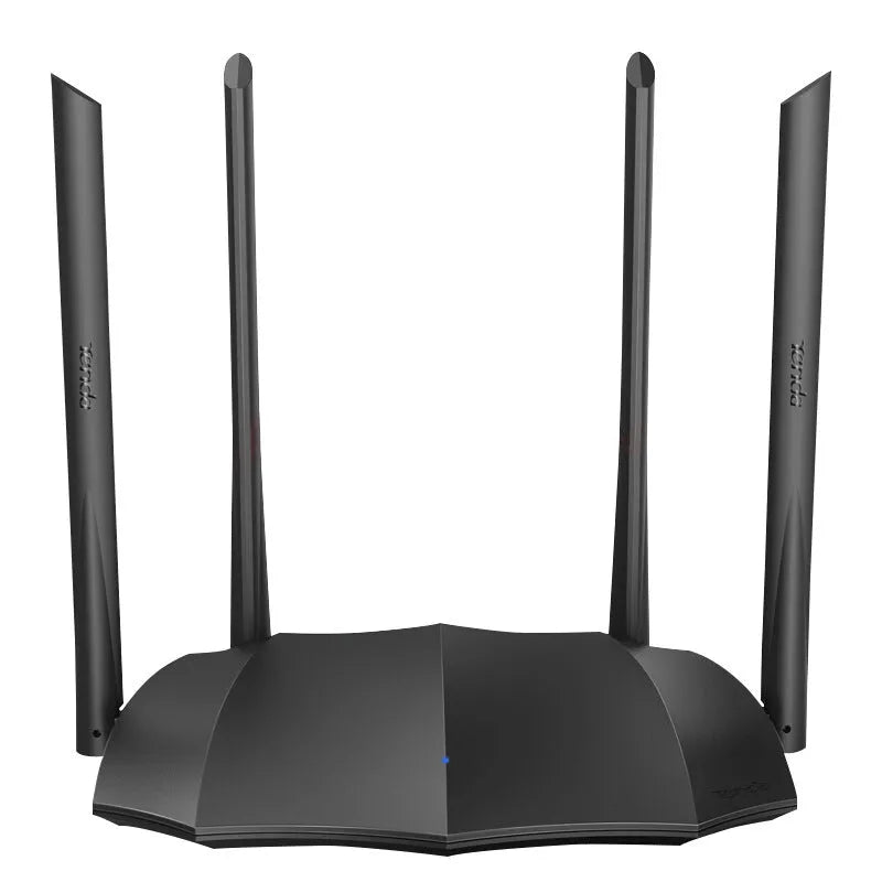 AC8 dual-band Gigabit wireless router with three expansion slots in compact design