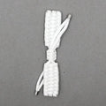 Braided paracord watch strap for Apple Samsung Huawei watches in black colour