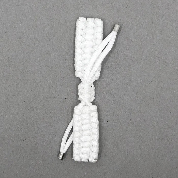 Braided paracord watch strap for Apple Samsung Huawei watches in black colour