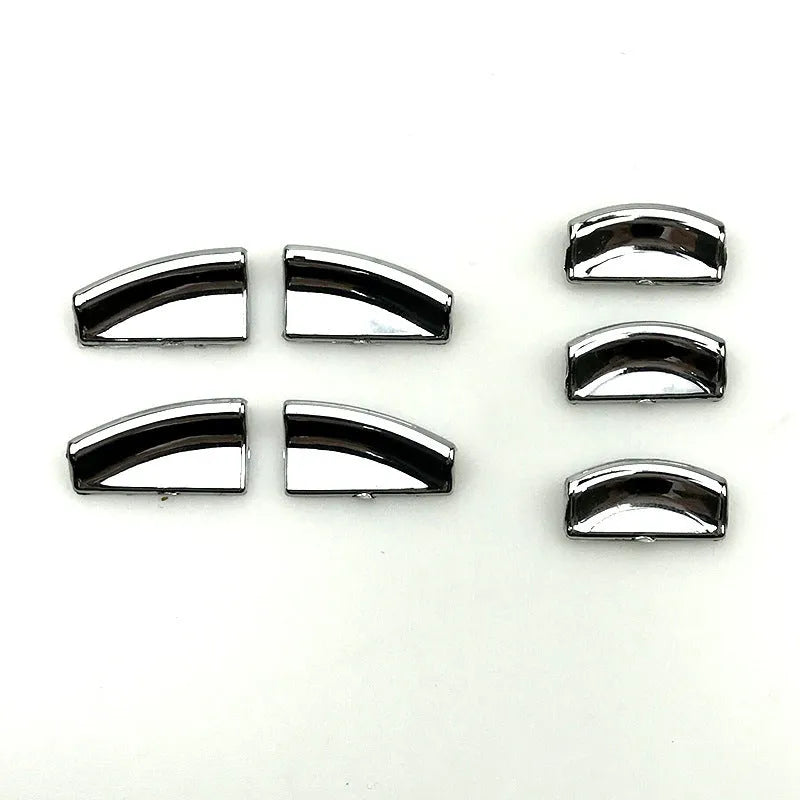 Black glitter window lift button decorative sticker for automotive interior customisation