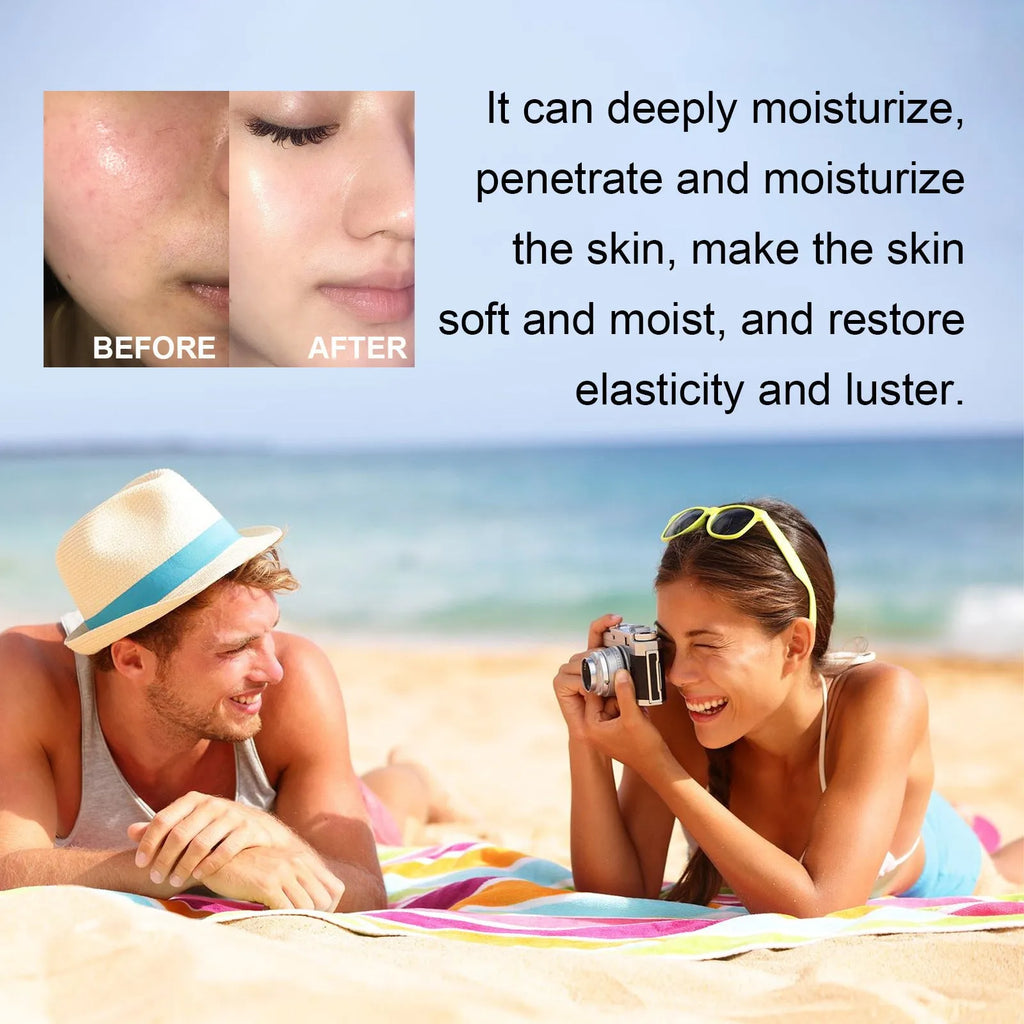 30g tube of moisturizing protective lotion with UV isolation for universal skin types