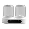 White double bucket USB mini underwear washing machine with mechanical controls