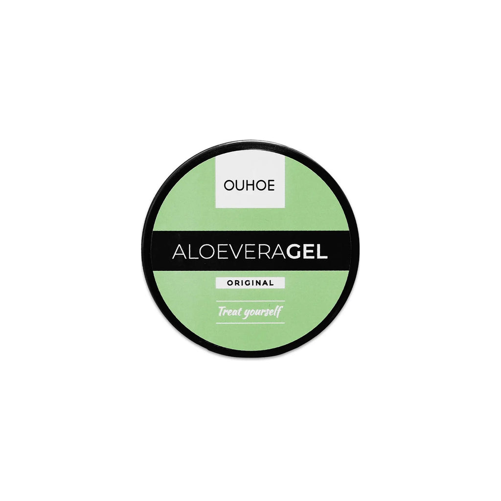 Pack of tanning cream and aloe vera gel for natural bronzing and after-sun relief, available in 50g and 100g sizes