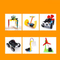 DIY puzzle assembling building blocks plastic science experiment teaching aid 29x22x4cm for children aged 7-14