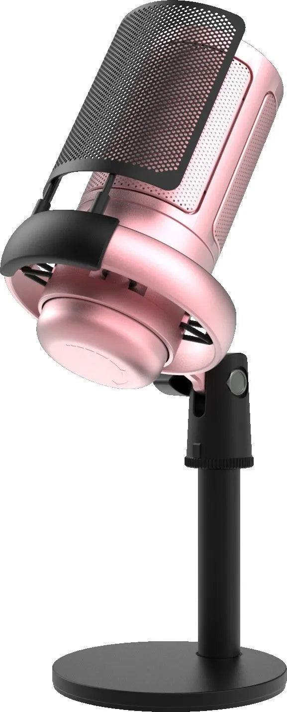RGB condenser USB microphone for computer recording and live streaming