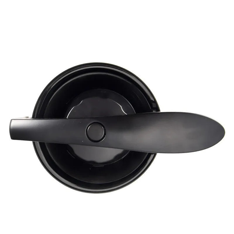 Stainless steel electric citrus juicer with vertical screw rod cutter and round feeding port