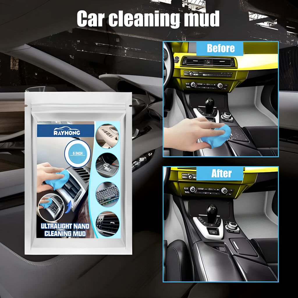 20g car interior gap cleaning mud for dust removal, measuring 15 by 10cm
