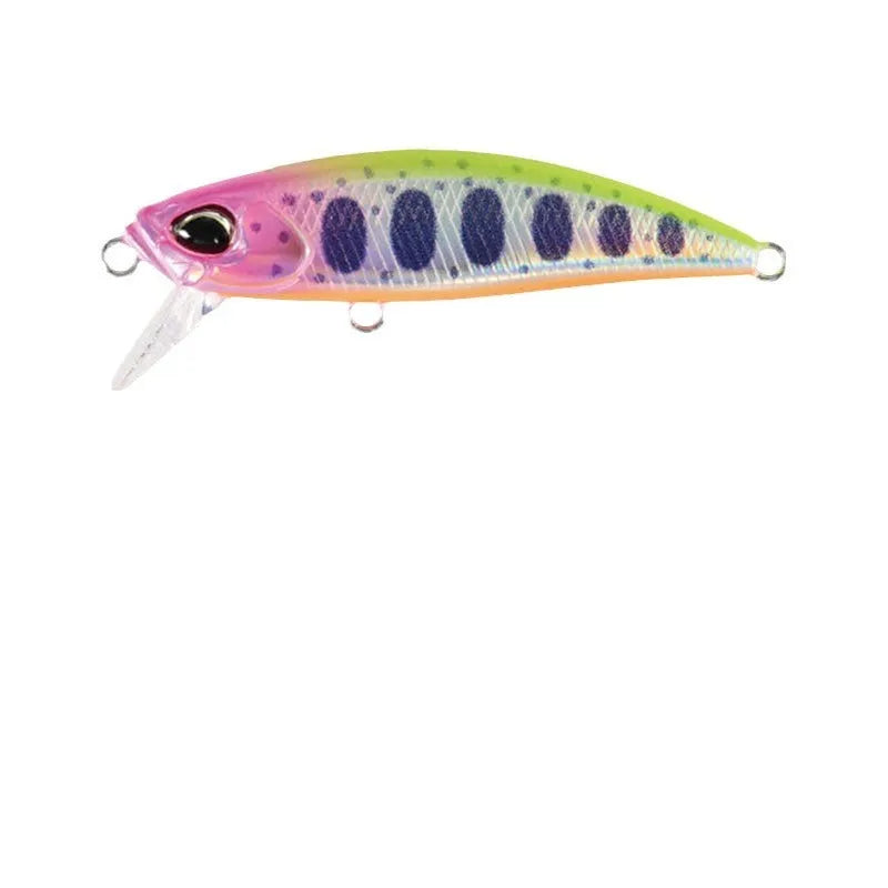 Japanese Mino fishing lure for snakehead and mandarin fish, 48mm length, 14 colour options