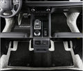 Custom floor mats for 2023 Mitsubishi Outlander five-seat model in black, grey and brown colour options