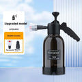 Black 2L foam watering can sprayer with nozzle and comfortable handle