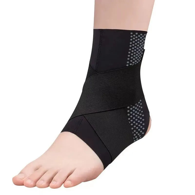 Lycra cloth ankle support with anti-kick design for sports rehabilitation protection