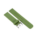 Solid colour silicone sports watch strap for Garmin Forerunner 245 on a grey background
