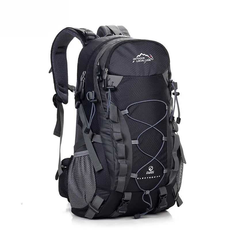 Polyester leisure sports backpack in green colour with 20-35 litre capacity