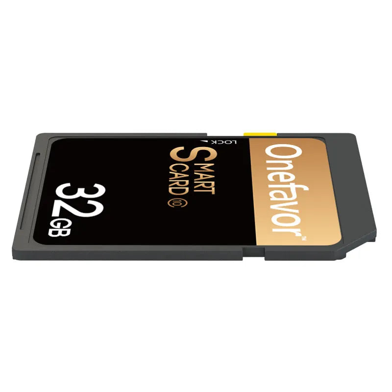SD to PCMCIA adapter card for Mercedes-Benz cars with stainless steel housing and included 32GB SD card