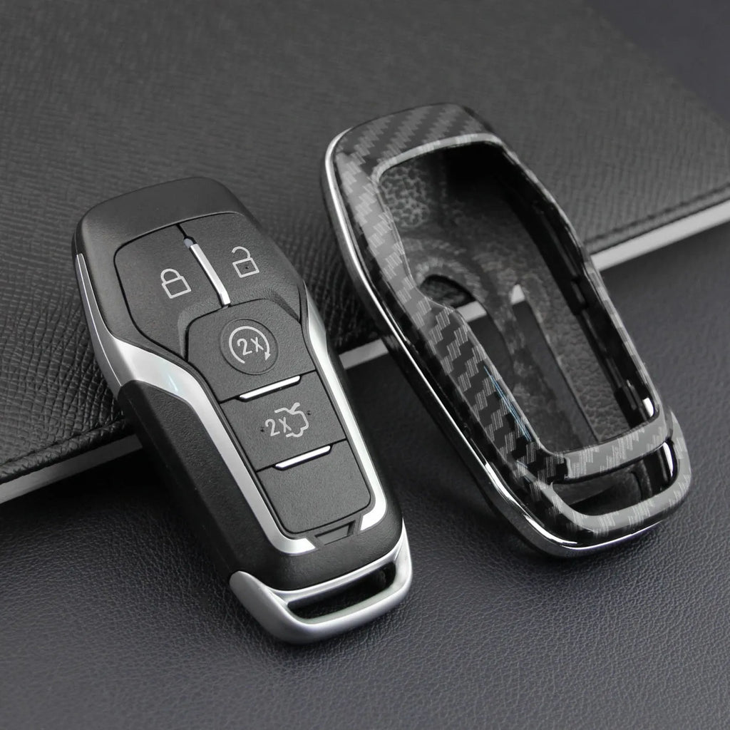 Plastic remote control protective shell for car keys with buckle attachment option