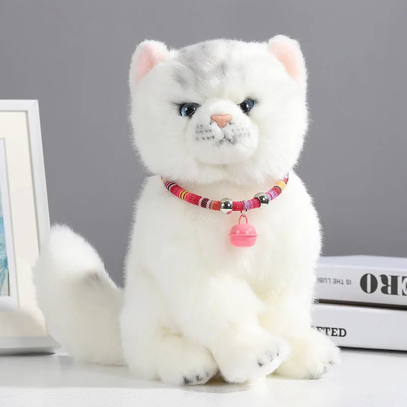 Coloured ethnic pattern adjustable pet collar for dog or cat with a small metal bell attached.